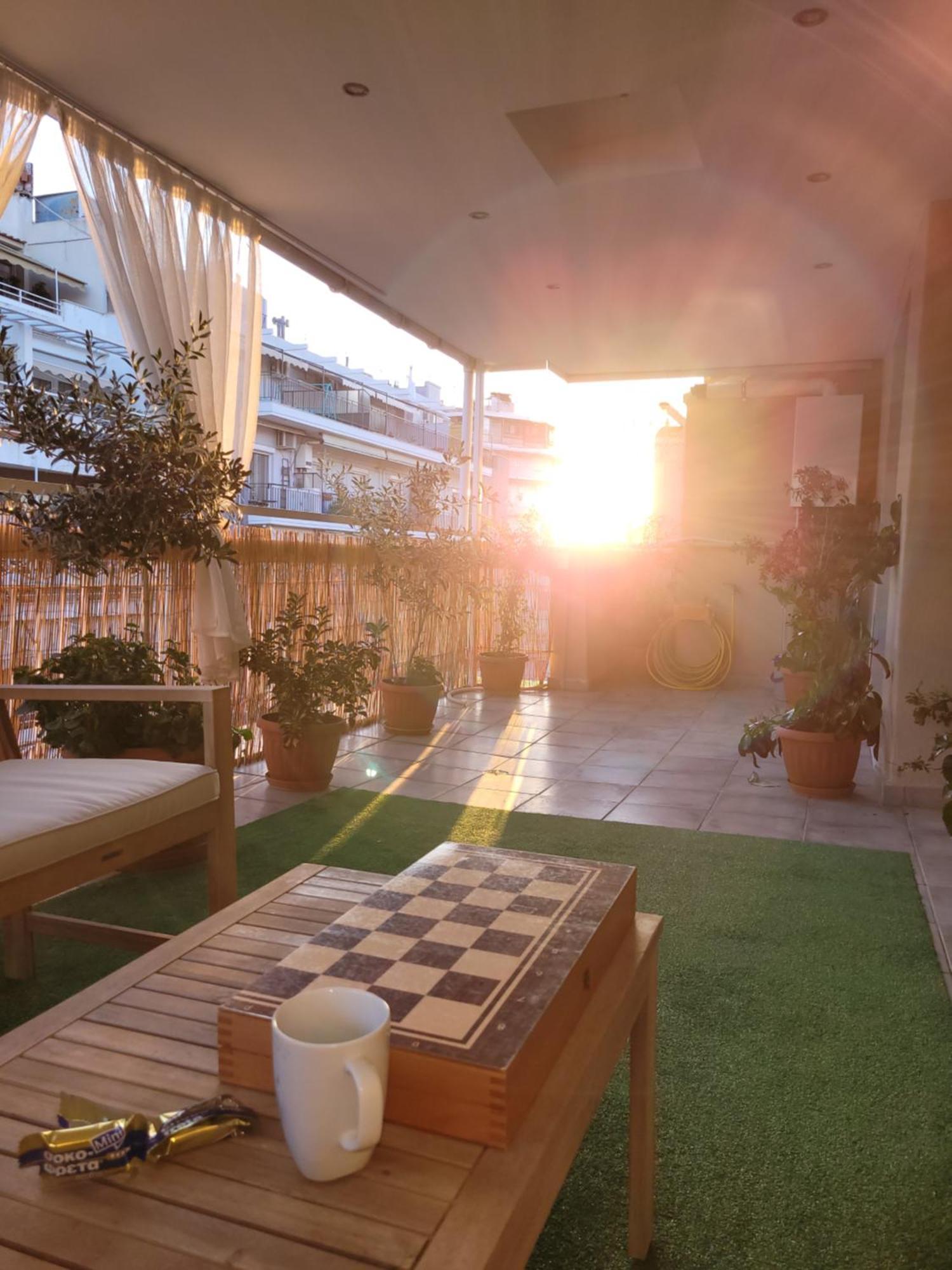 Flowery Penthouse In City Centre Of Thessaloniki Exterior foto