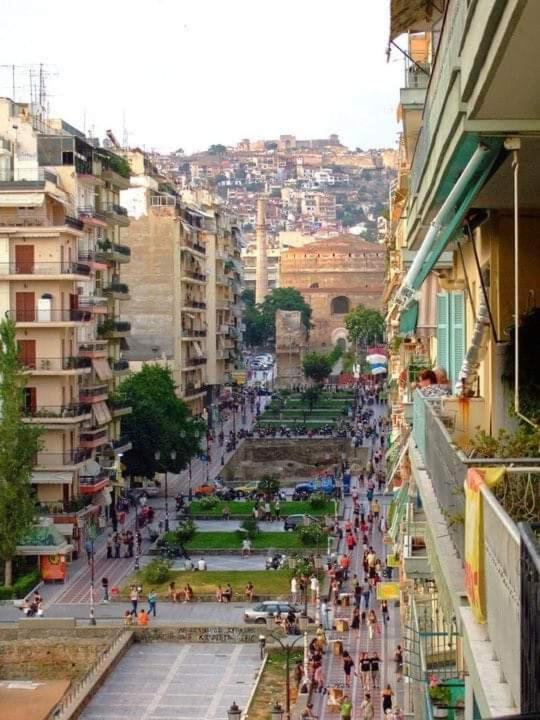 Flowery Penthouse In City Centre Of Thessaloniki Exterior foto